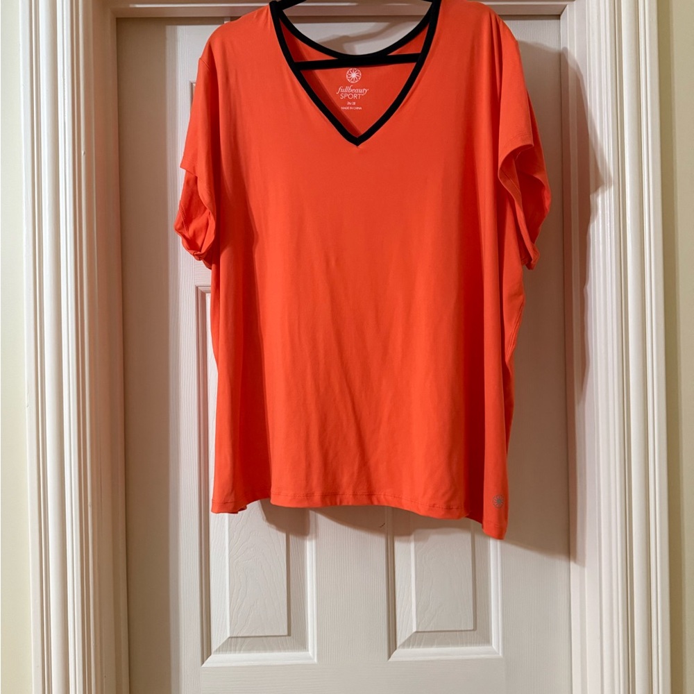 Full Beauty Sport Plus Size Athletic Shirt